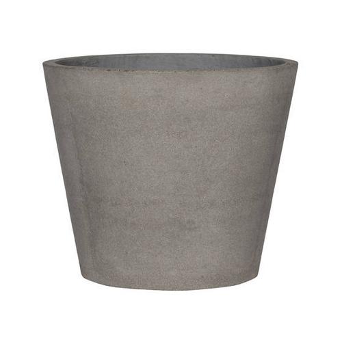Kvetináč Bucket M 40 x 49,5 cm béžový kartáčovaný