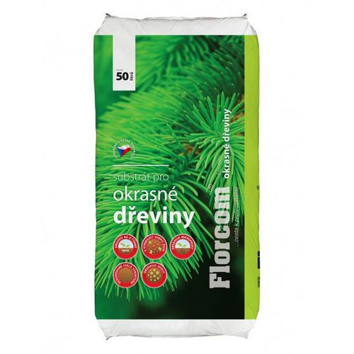 Florcom substrát pre okrasné dreviny 50 l