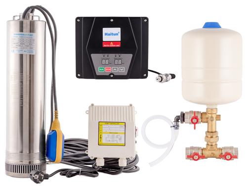 Čerpacia zostava JIADI 125SCM405A s frekvenčným meničom HAITUN a vodárenským setom