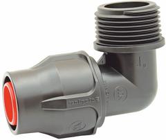 AK skrutkovacie koleno Lock 16 mm x 3/4"M, PN6