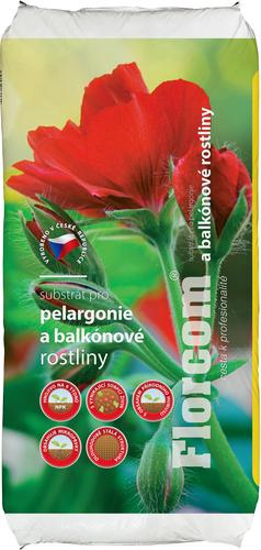 Florcom substrát pre balkónové kvety 20 l