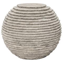 Kamenná guľa s vrúbkami - priemer 50 cm