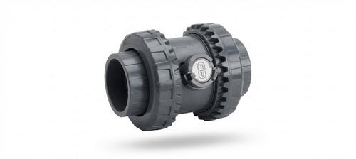 FIP Spätná klapka s guličkou PVC-U d50 s tesnením FPM , PN16